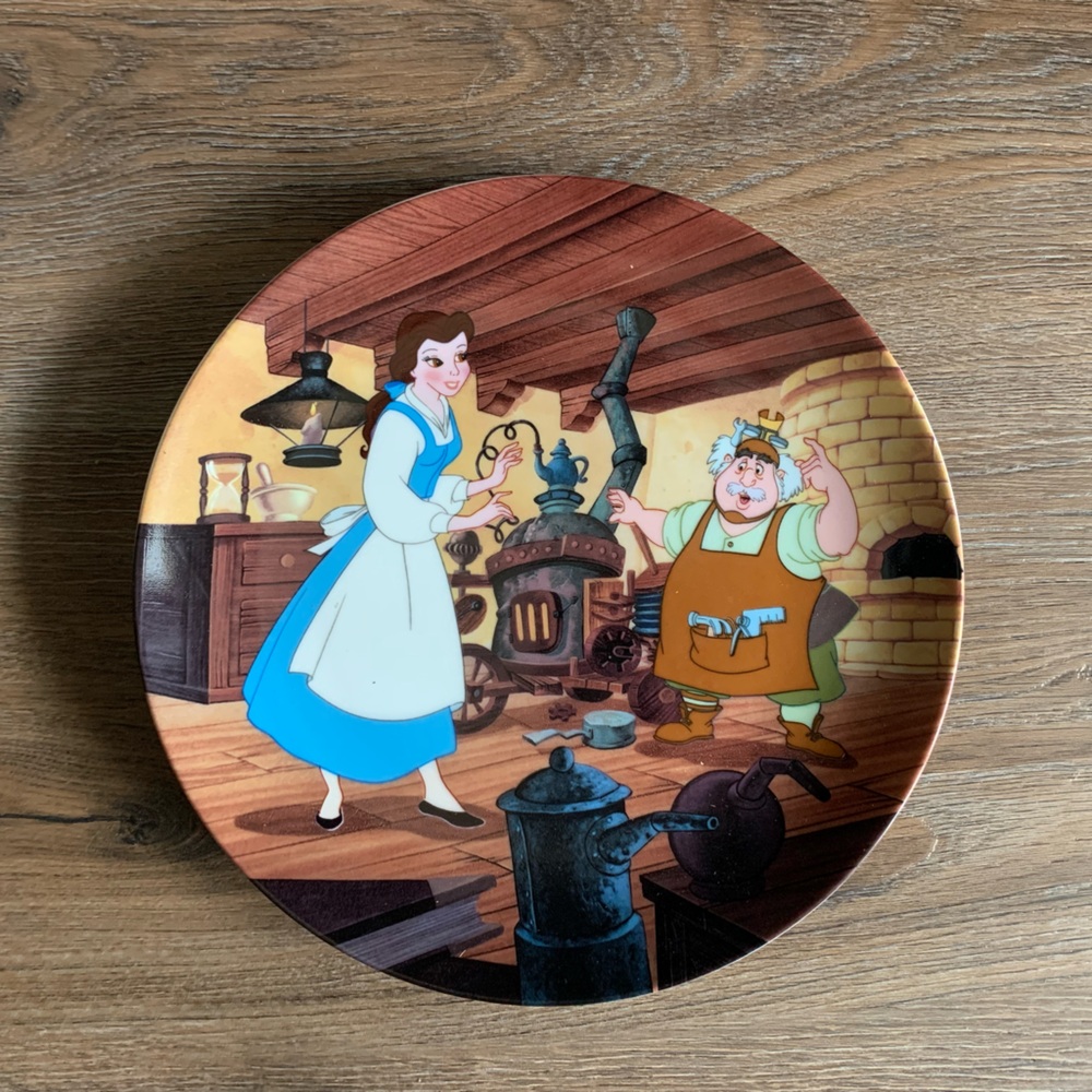 Beauty and the Beast collector plate #5